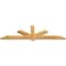 Ekena Millwork Kennewick Rough Sawn Timber Gable Bracket, Western Red Cedar, 72"W x 21"H x 2"D x 4"F, 7/12 Pitch GBW072X21X0204KEN00RWR - alternate 5